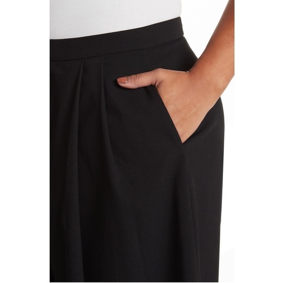 Vince | Pleat Front Wool Blend Culottes Plus Size 22 Pants NEW - Picture 9 of 15